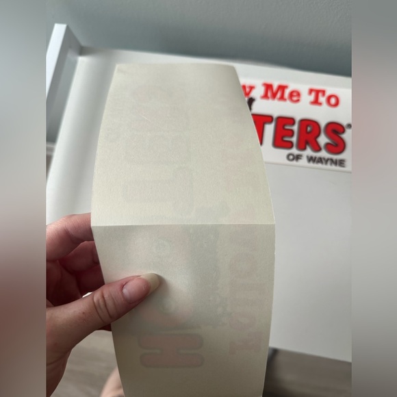 TWO HOOTERS BUMPER STICKERS - Picture 2 of 3